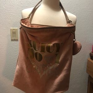 Juicy Couture Pink Velvet Bag